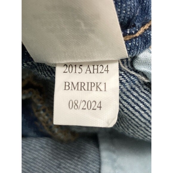 Aeropostale Women’s 000R Blue Baggy Wide Leg Cargo Jeans Skater Grunge - Picture 8 of 13